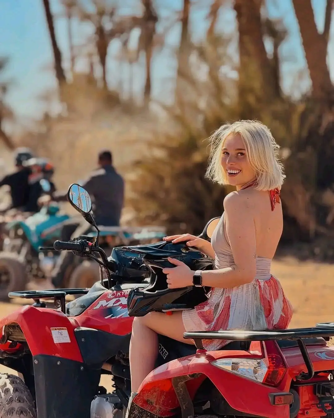 Desert Adrenaline Rush — Quad Biking at Sunset — photo 2